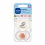 MAM Lot de 2 tétines originales pour bébé de 6 à 16 mois - 94% d'acceptation - Adaptées à l'allaitement - Recommandé par les sag