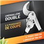 GRÜNTEK Coupe-branches Ébrancheur 76cm. Cisaille d’élagage à enclume et démultiplicateur de force. Sécateur de Jardin Puissant e