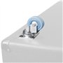 Palmer CAB CASTORS - Jeu de 4 roulettes avec vis de fixation, pour baffles de guitare ou de basse