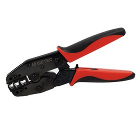 WETEC Pince à sertir pour 15-25-35 mm² - Pour embouts de câble isolés et non isolés selon la norme DIN 46228