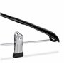 Relaxdays Cintres pour costumes revêtement antidérapant métal 42 cm lot de 10, noir