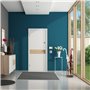 Relaxdays Porte-parapluies rond en bambou design naturel élégant support bois métal HxlxP: 45 x 20,5 x 20,5 cm, marron