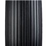 Relaxdays Roue de brouette 3.50-8 avec axe Fixe, Pneu Caoutchouc PU, Jante en Acier, Charge maximale : 100 kg, Noire