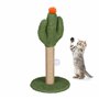 Relaxdays Griffoir pour Chat en Forme de Cactus