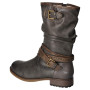 Mustang Femme 1139-624 Botte mi-Mollet, Gris (Graphit), 38 EU