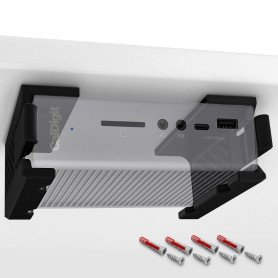 Mobilefox Support mural pour station d'accueil CalDigit TS3 Plus Thunderbolt Dock