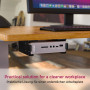 Mobilefox Support mural pour station d'accueil CalDigit TS3 Plus Thunderbolt Dock