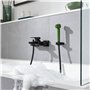 pommeau de douche avec 2 jets