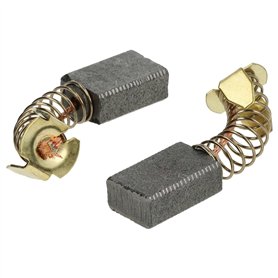 vhbw 2x Balais de charbon pour moteur 6 x 10 x 15mm compatible avec Makita HK 1800 L