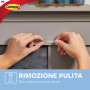 Command Crochets Décoratifs Bandes Transparentes 17026CLR, Incolore, Mini