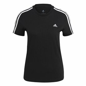 T-shirt à manches courtes femme Adidas 3S T Noir