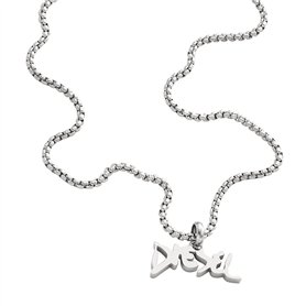 Diesel Collier pour hommes Chaîne en acier