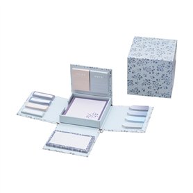 Idena 11370 - Bloc-notes dépliable avec notes adhésives et bande adhésive