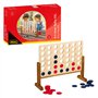 Idena 40378 - Jeu en Bois 4 en Une Ligne XXL