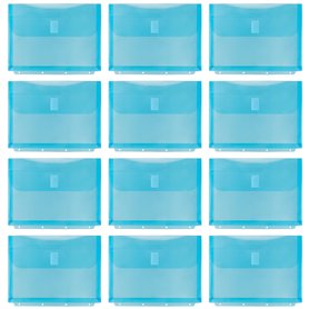 Idena 90263 - Pochettes porte-documents A5 en plastique