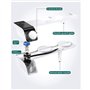 vhbw Insert en mousse compatible avec Bosch Sortimo L-Boxx coffre à outils - mousse rigide/mousse PE