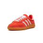 adidas Chaussure de handball d'entraînement pour homme, Rouge vif/rose transparent/gomme, 6