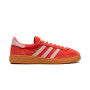 adidas Chaussure de handball d'entraînement pour homme, Rouge vif/rose transparent/gomme, 6