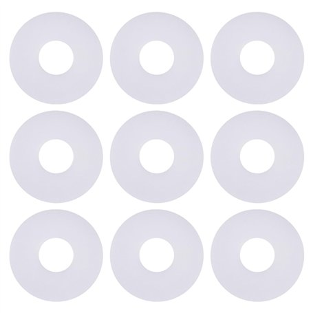 Lot de 10 boulons de roue coniques argentés M12 x 1