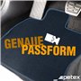 PETEX Lot de 4 Tapis de Sol de Voiture en Velours - Pluto - Noir - pour Nissan X-Trail (T33) Mildhybrid à partir de 09/2022