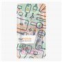 kwmobile Coque Compatible avec Samsung Galaxy A56 5G - Housse de téléphone Protection Souple en TPU - Rose Clair-Brun foncé-Tran