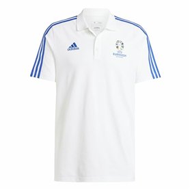 Polo à manches courtes homme Adidas Emblem Euro 2024 (S)