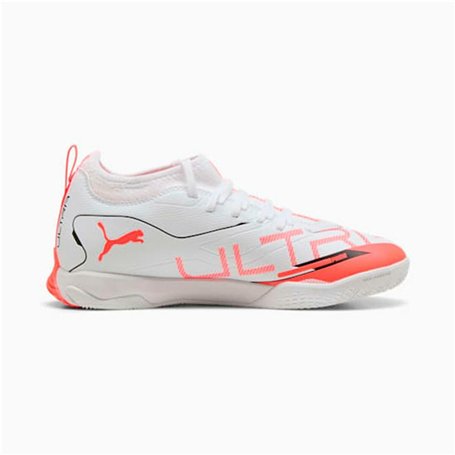 Chaussures de Futsal pour Adultes Puma Ultra 5 Match It Blanc