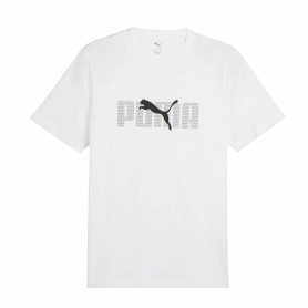 T-shirt à manches courtes homme Puma Essentials Blanc