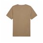 T-shirt à manches courtes homme Puma Essentials Logo Lab Summer Marron Clair