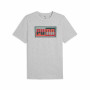 T-shirt à manches courtes homme Puma Graphics Box Gris clair