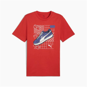 T-shirt à manches courtes homme Puma Graphics Rouge