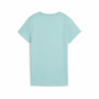 T-shirt à manches courtes femme Puma Essentials  Bleu Bleu ciel