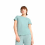 T-shirt à manches courtes femme Puma Essentials  Bleu Bleu ciel