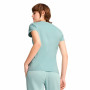 T-shirt à manches courtes femme Puma Essentials  Bleu Bleu ciel