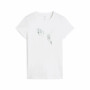 T-shirt à manches courtes femme Puma Essentials Blanc