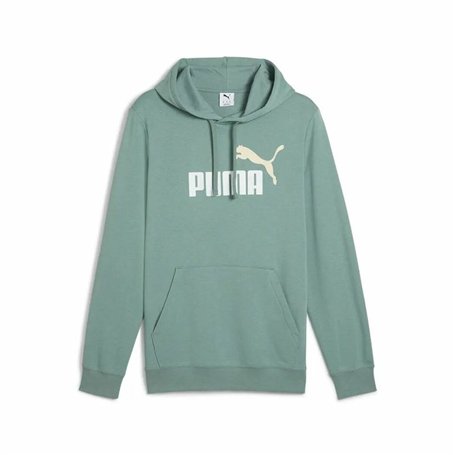 Sweat à capuche homme Puma Puma Essentials 2 Color No. 1 Lo Vert Aigue marine