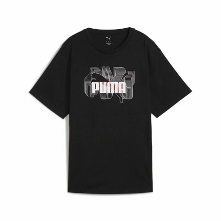 T-shirt à manches courtes femme Puma  Graphics Stacked