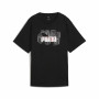 T-shirt à manches courtes femme Puma  Graphics Stacked