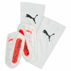 Protège-tibias de Football Puma Ultra Flex Sleeve Blanc