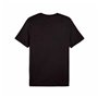 T-shirt à manches courtes homme Puma Graphics Moto Flag Noir