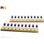 POPESQ® 20 pcs. x Condensateur electrolytique 220uF 6.3V #A4274