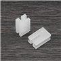 vhbw 2x balais charbon compatible avec Elek Trends ET 1510, ET 3100 P, MI 1511, MI 1411, MI 1451 aspiration centrale, noir