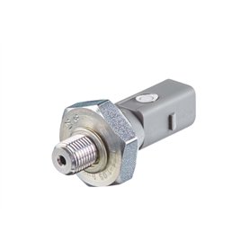 HELLA 6ZL 008 280-011 Indicateur de pression d'huile - 12V - 1pôle - Relais à courant de travail - Couleur: gris