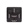 HELLA 4Rd 933 332-041 Relais, Courant De Travail - 12V - 5Pôle - Relais Inverseurs - Avec Support