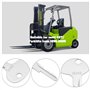 HELLA 8AN 355 788-961 Étrier de frein - AN8896 - Système de freinage: ATE - Pièce neuve sans consigne - pour p.e. BMW