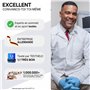 Ellicit® Bandelette Nasale Transparente, 30 bande nasale premium, contre le ronflement, forte tenue pour une meilleure qualité d
