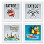 Home-Flair Tirelire de qualité supérieure - Superbe idée cadeau I 15 cm (tatouage au charbon) L