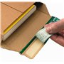 progressPACK PP W01.04 Premium Lot de 25 emballages d'expédition pour classeurs en carton ondulé Marron DIN A4+ 235 x 337 x à 35
