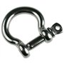 Arbo-inox Manille ronde forgée en inox 40 x 20 mm