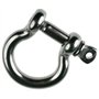 Arbo-inox Manille ronde forgée en inox 40 x 20 mm